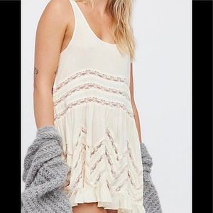 Free people trapeze slip dress